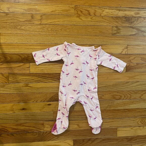 Girls 9 Month Footie Pajamas 6-Piece Lot - Picture 4 of 13